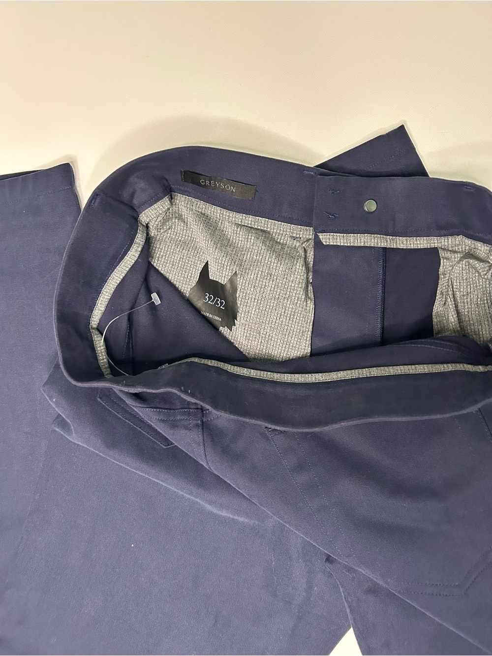Greyson Armonk 5-Pocket Trouser, 32/32, shade- night shadow - Picture 6 of 6
